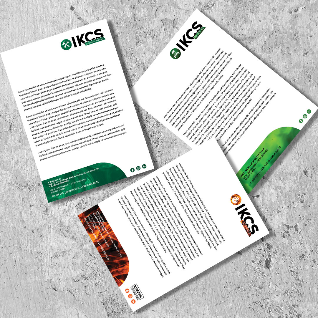 IKCS HOLDINGS LETTERHEAD
